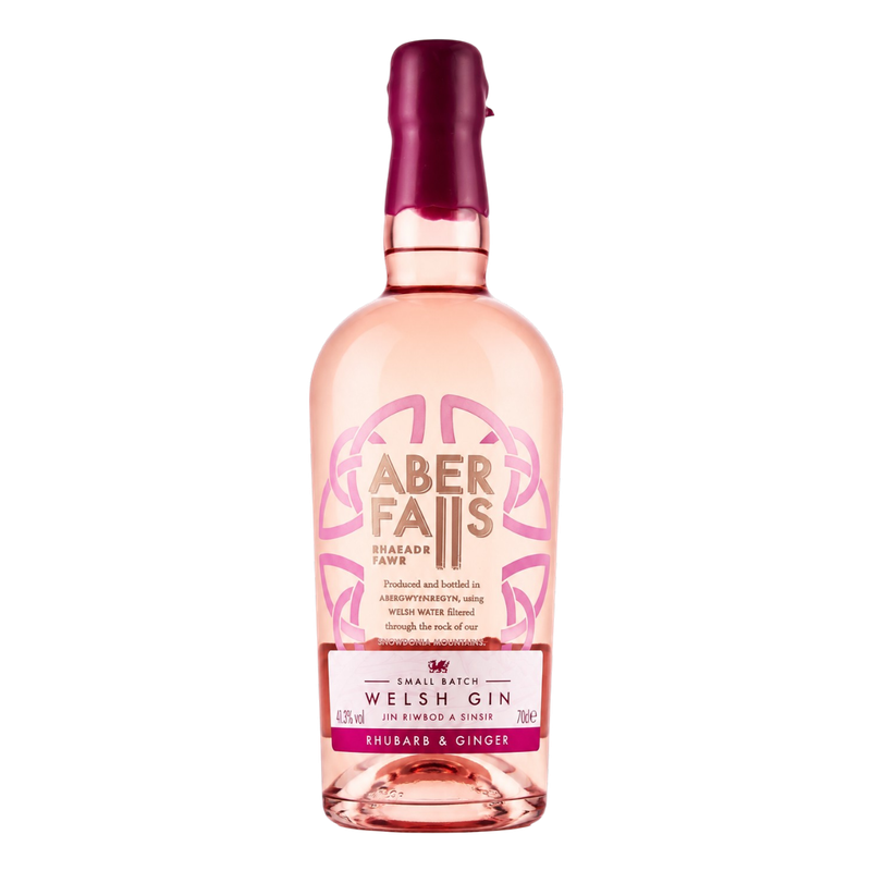 Gin Aber Falls Welsh Rhubarb &amp; Ginger 41,3 Vol. 70cl