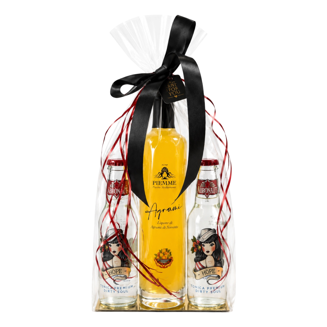 Pakket limoncello + toebehoren