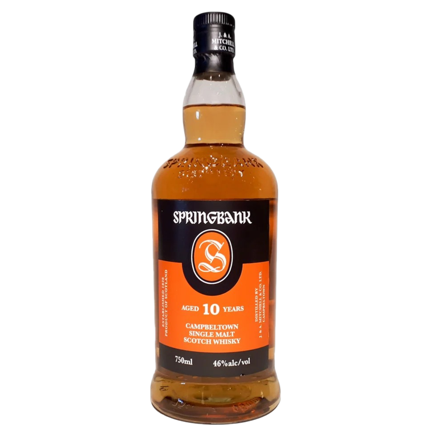 Springbank 10 Year Single Malt Whisky 46% 70 cl