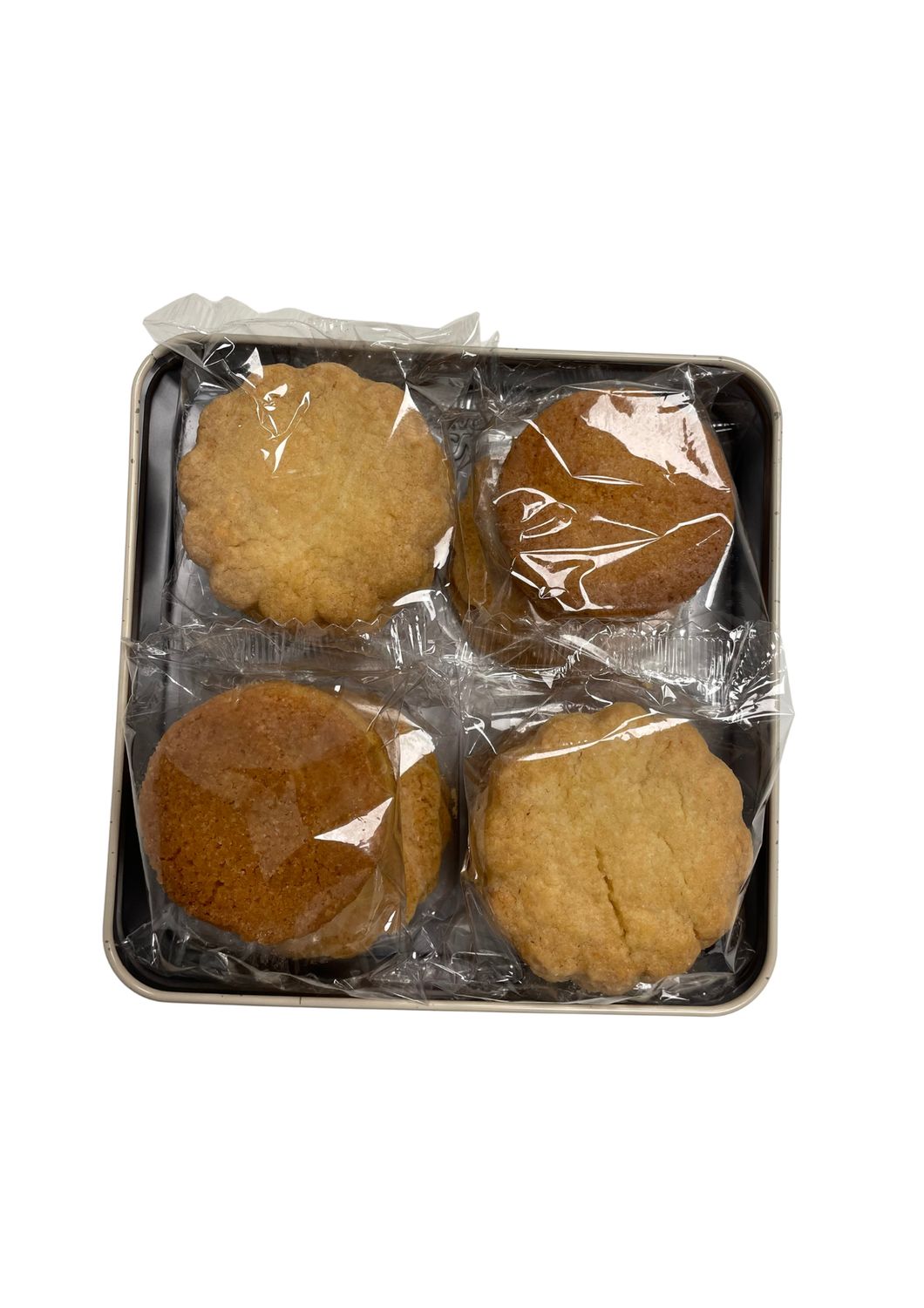 ATELIER D - Metalen doos 170 g - Assortiment van ongekleurde galettes en palets - Cabane