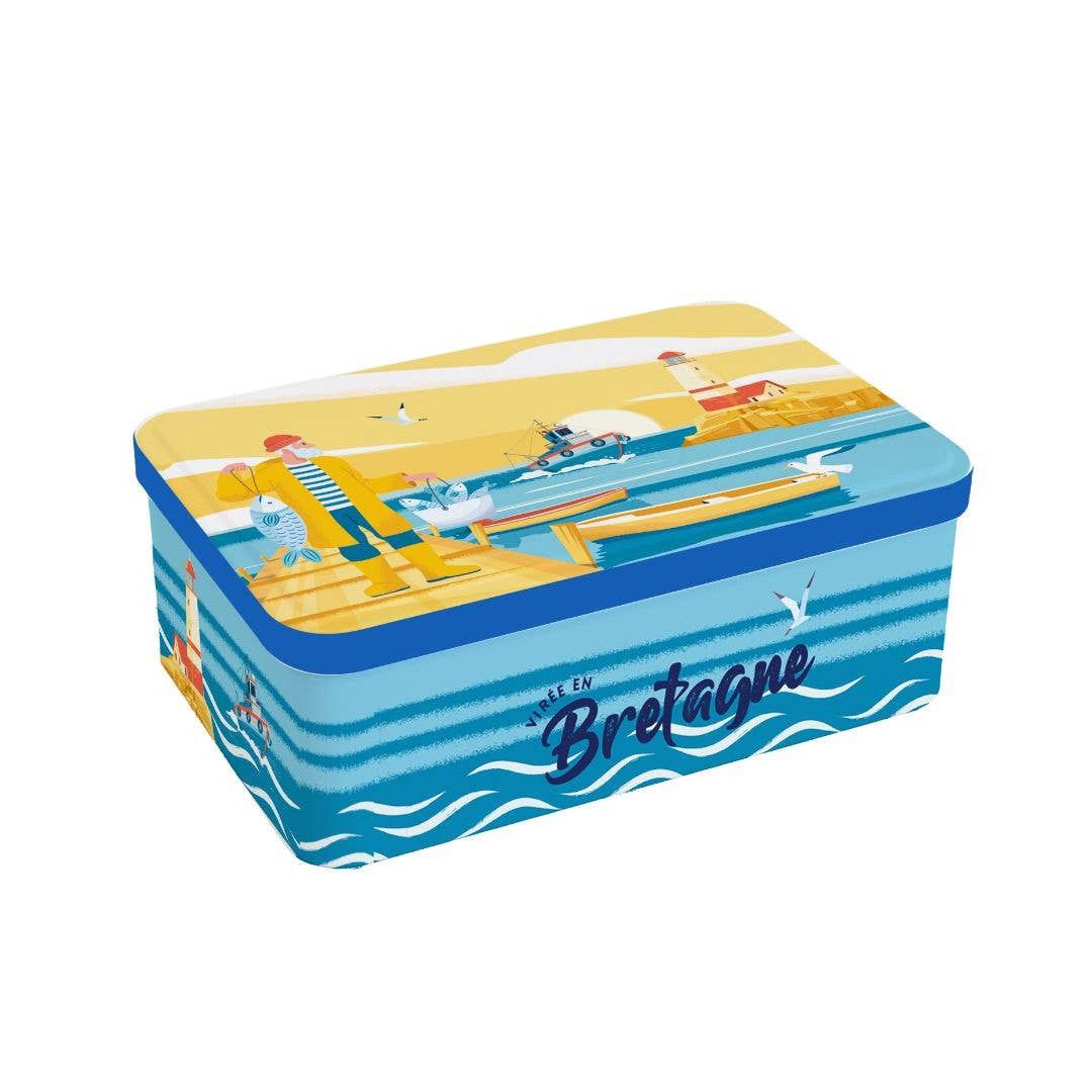ATELIER D - Metaalblik 350 g - Natuurlijk assortiment - Terug naar de haven