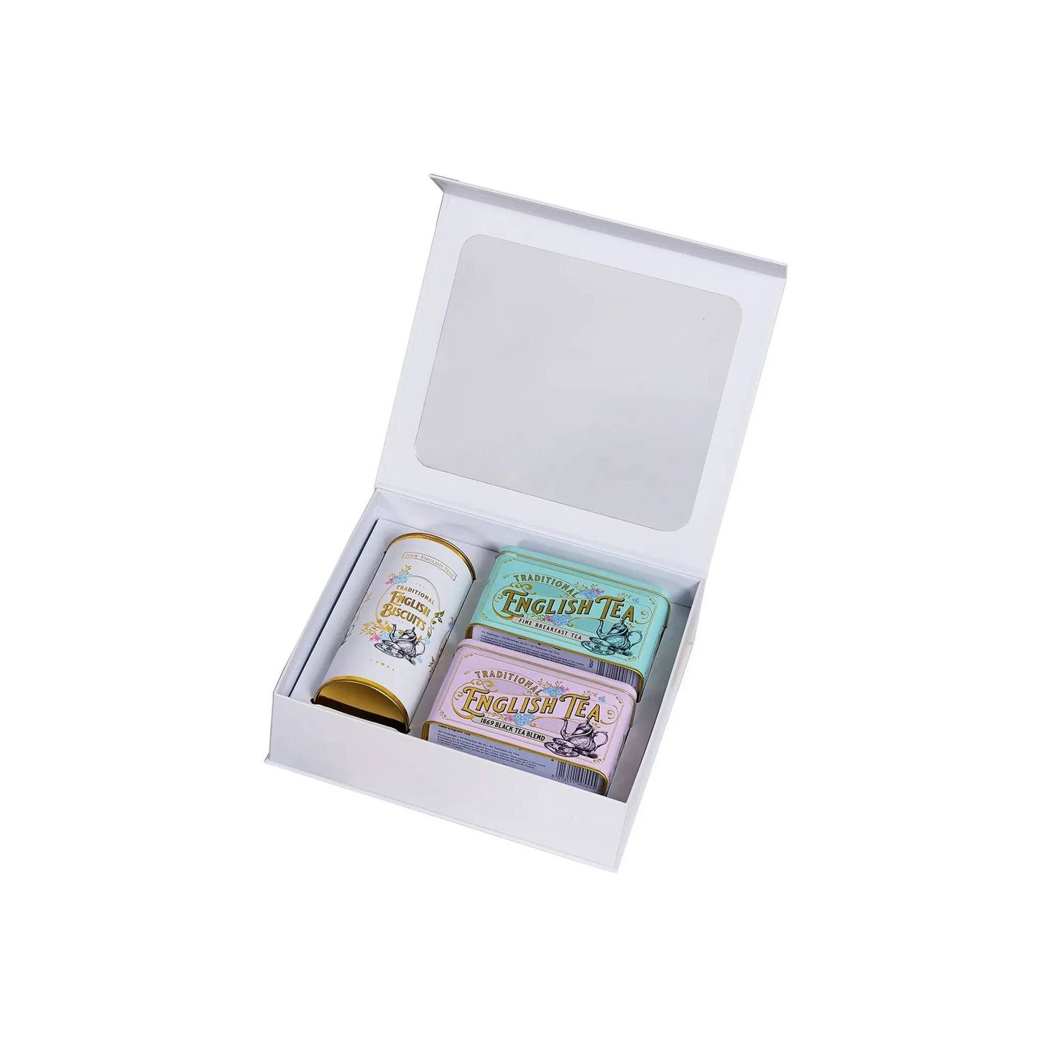 Vintage Victoriaans Thee &amp; Koekjes Cadeauset