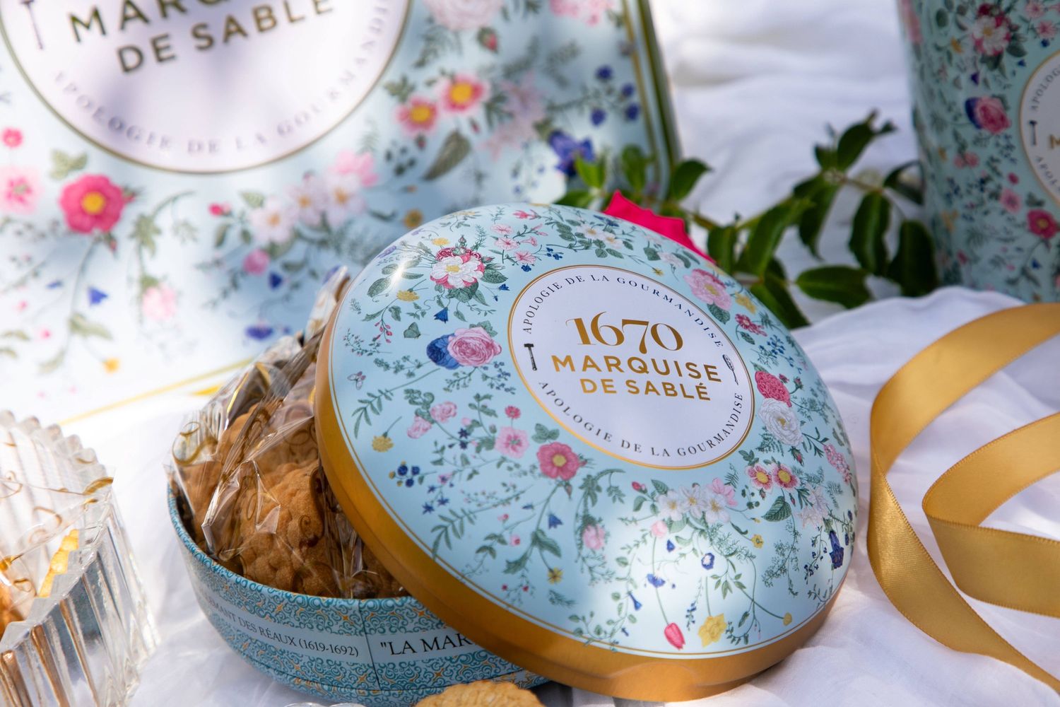 LA SABLESIENNE - Zandkoekjes "Bouquet sauvage" 175 g Moederdag