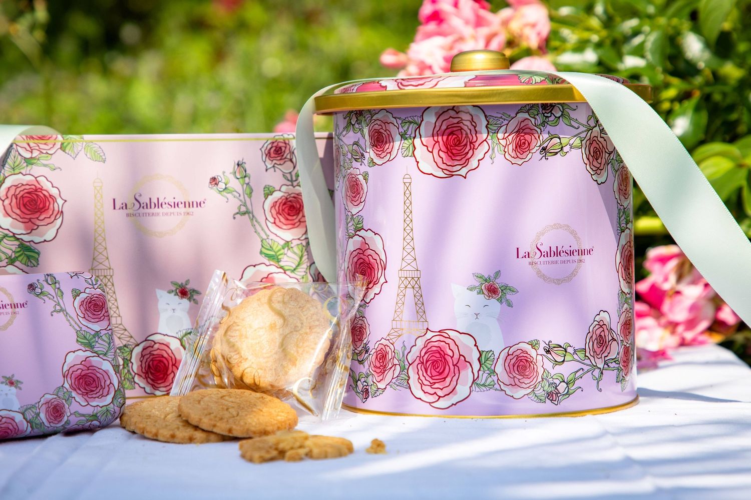 Assortment of shortbread cookies - Bucket "A Morning in Paris" 250 g