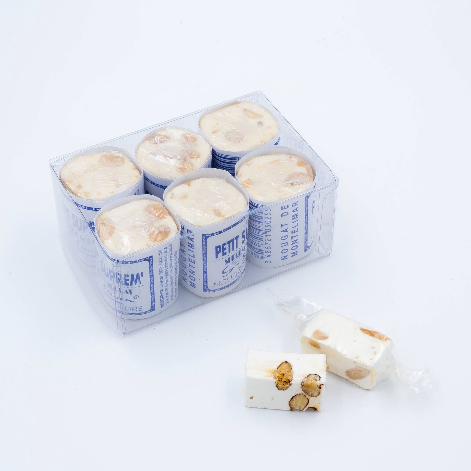 Box with 6 small Suprem' soft nougats – 150 g