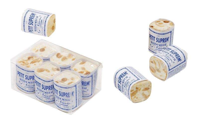 Schachtel mit 6 kleinen Suprem' weichen Nougats – 150 g