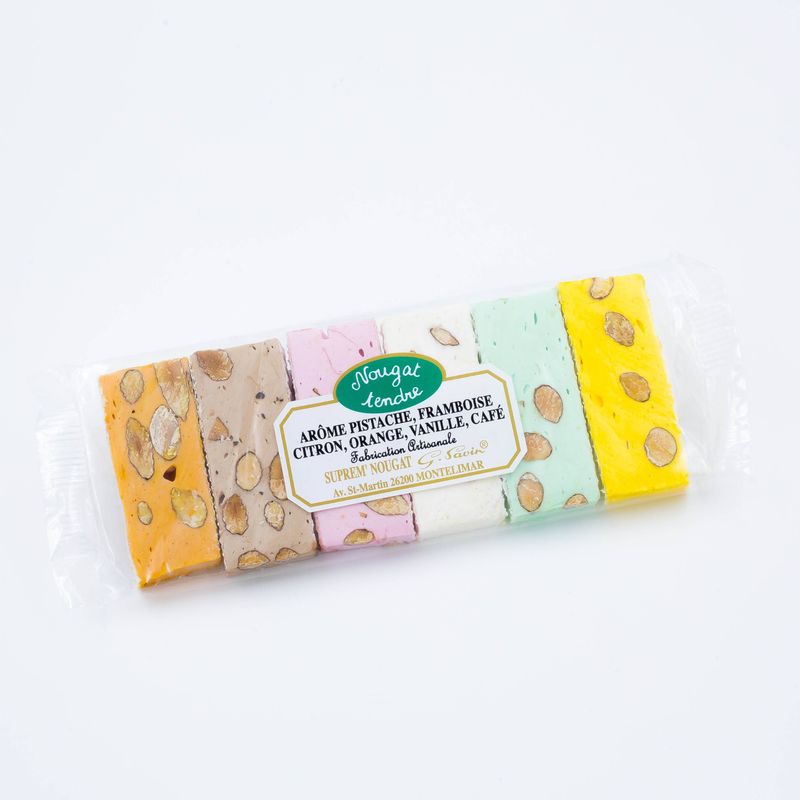 Weiche Nougatstangen - 6 Geschmacksrichtungen - 75 g
