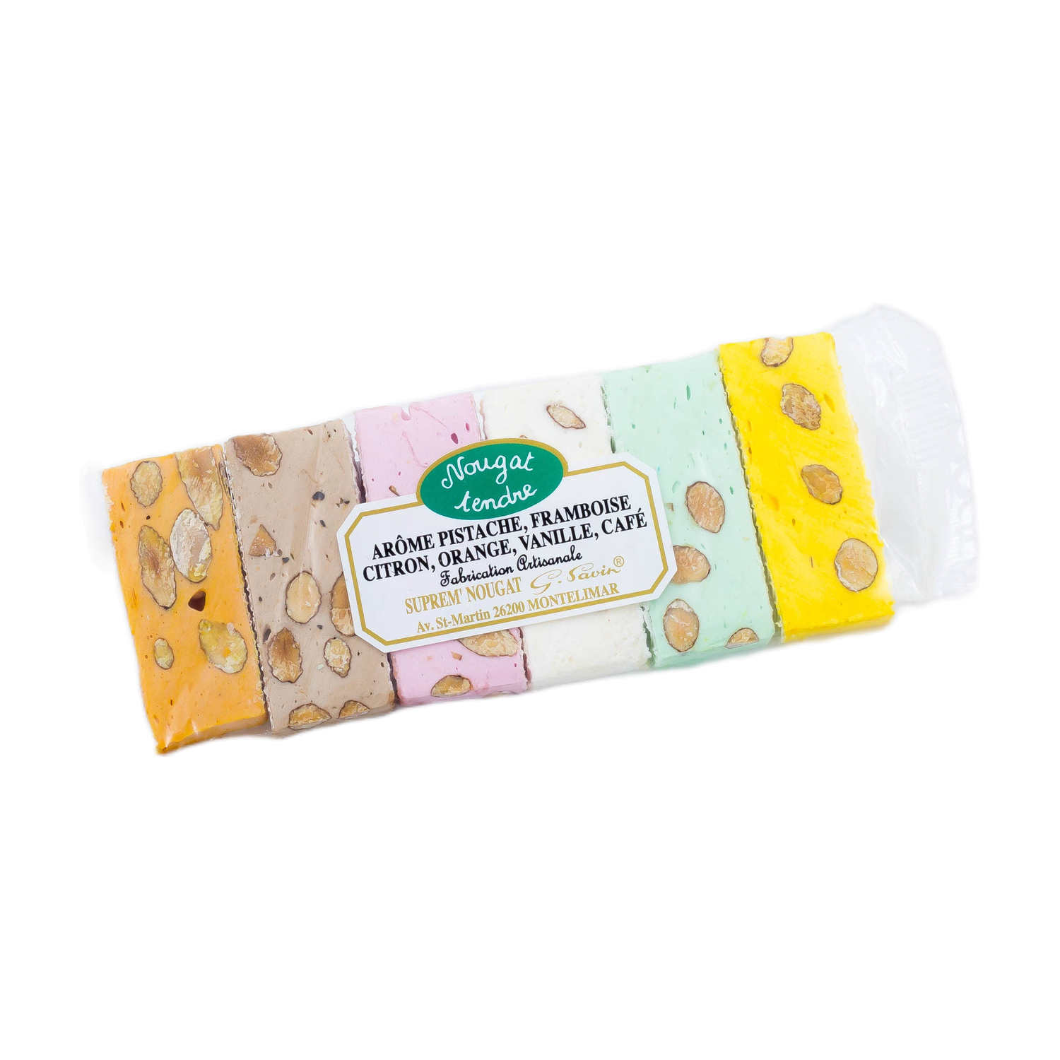 Soft nougat bars - 6 flavors - 75 g