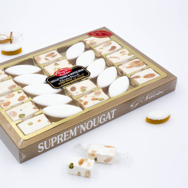 Box - 15 weiche Nougats &amp; 10 Calissons - 275 g