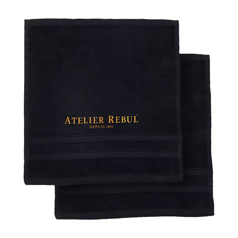 Atelier Rebul towels – set of two 34 × 34 cm
