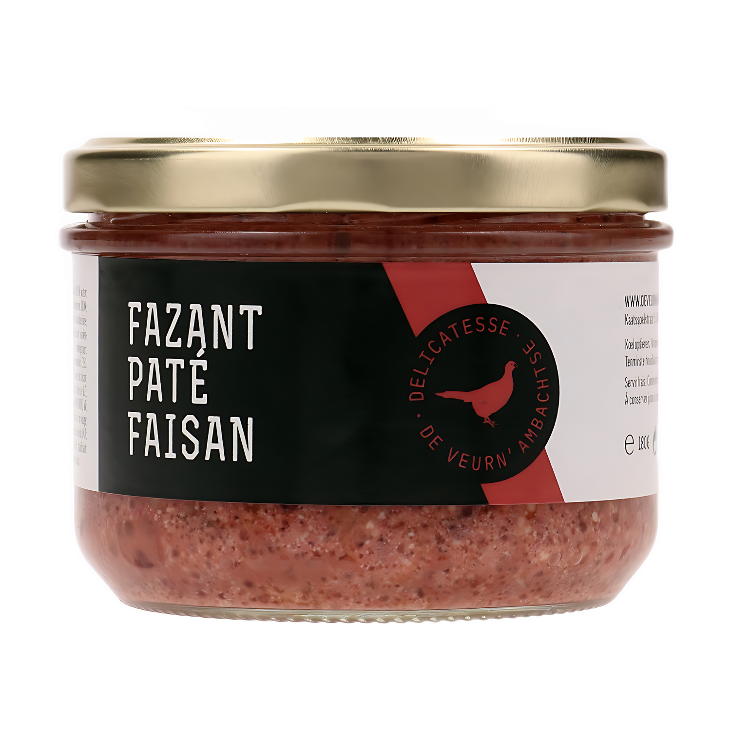 De Veurn Paté Fazant 180G