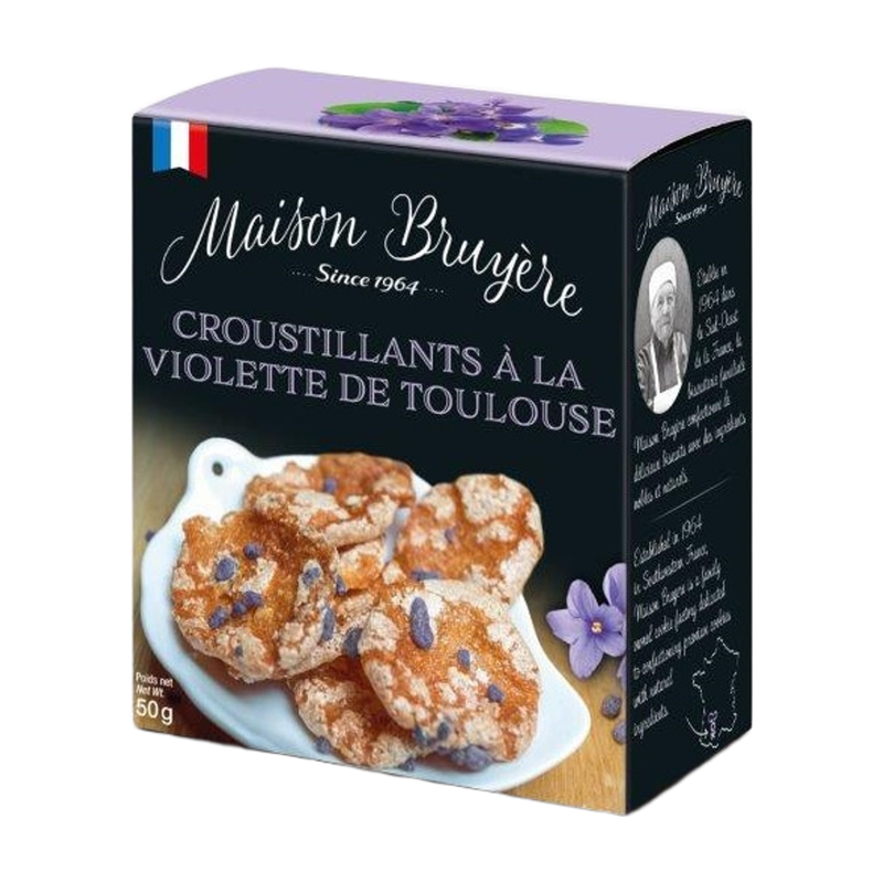 koekjes violet krokant 50g