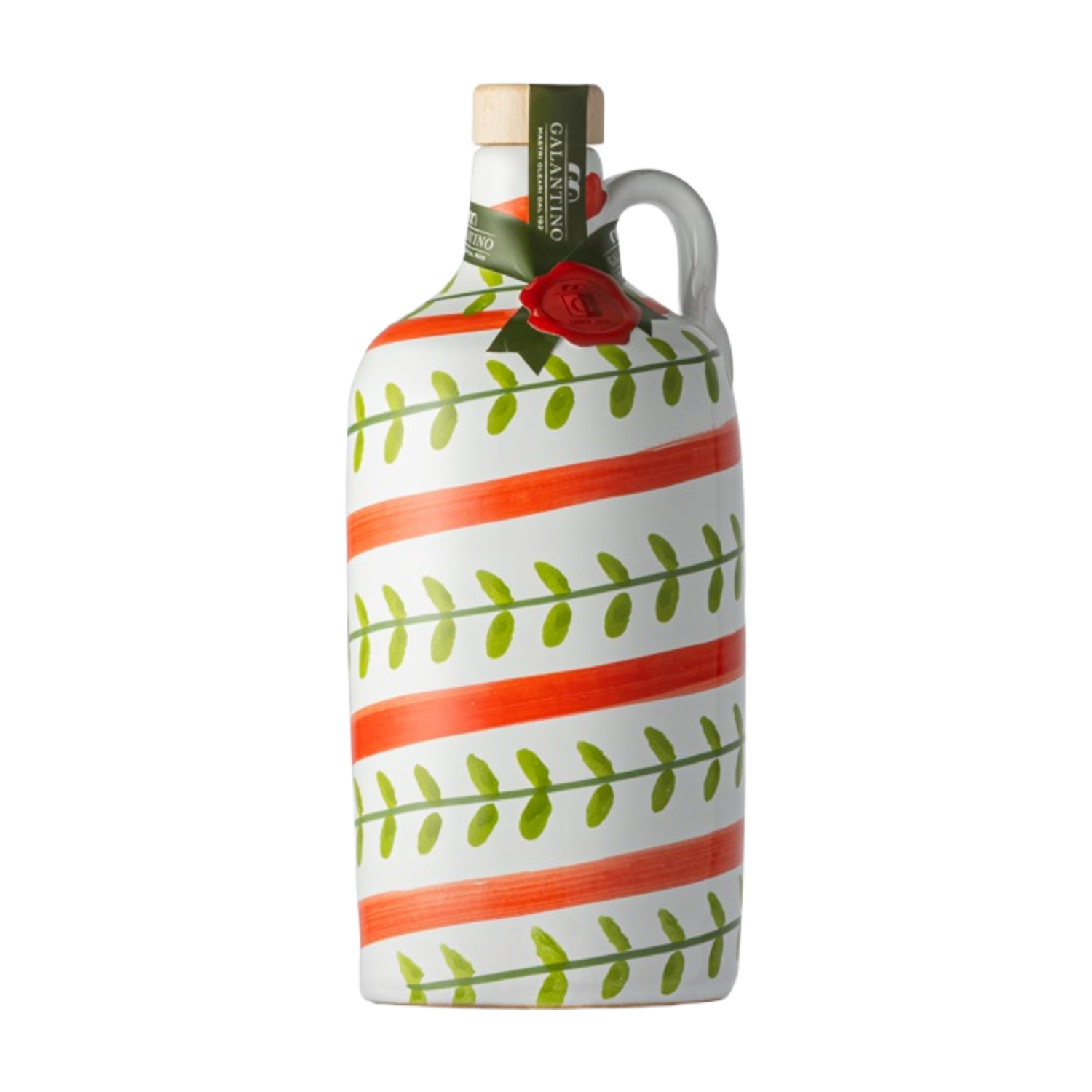 olijfolie stenen kruik - foglia 500ml