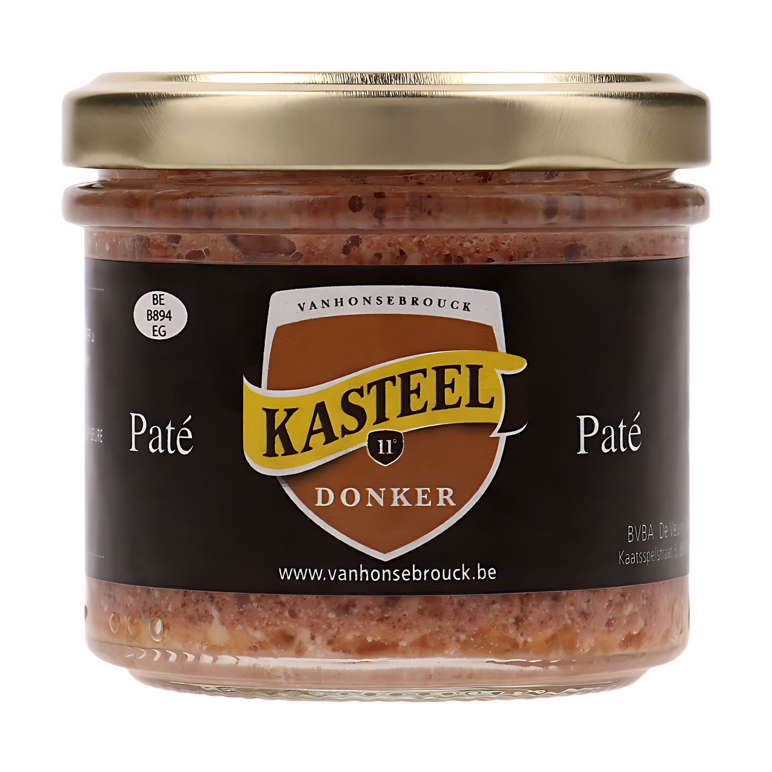 pat‚ met kasteelbier donker 100g