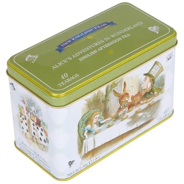 tea tin Alice in Wonderland 40TB