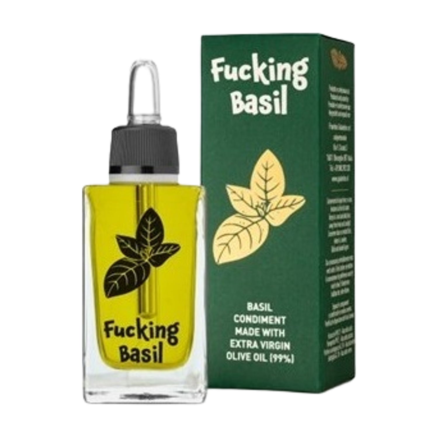 olijfolie – fucking basil 50ml