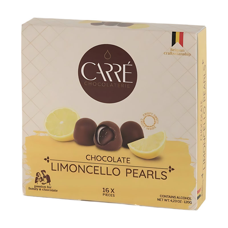 chocolate limoncello pearls 120g