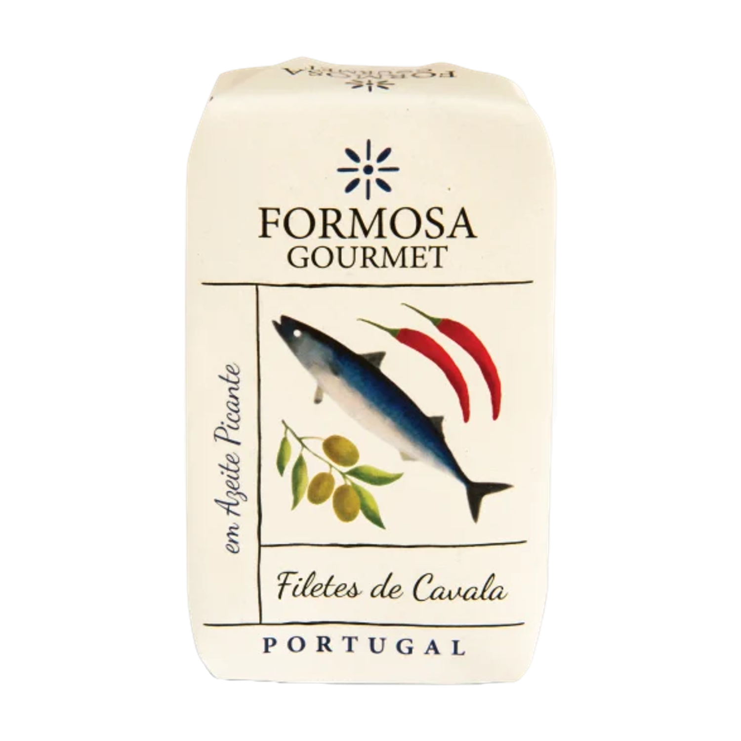 Formosa Gourmet makreelfilets olijfolie chili 120g