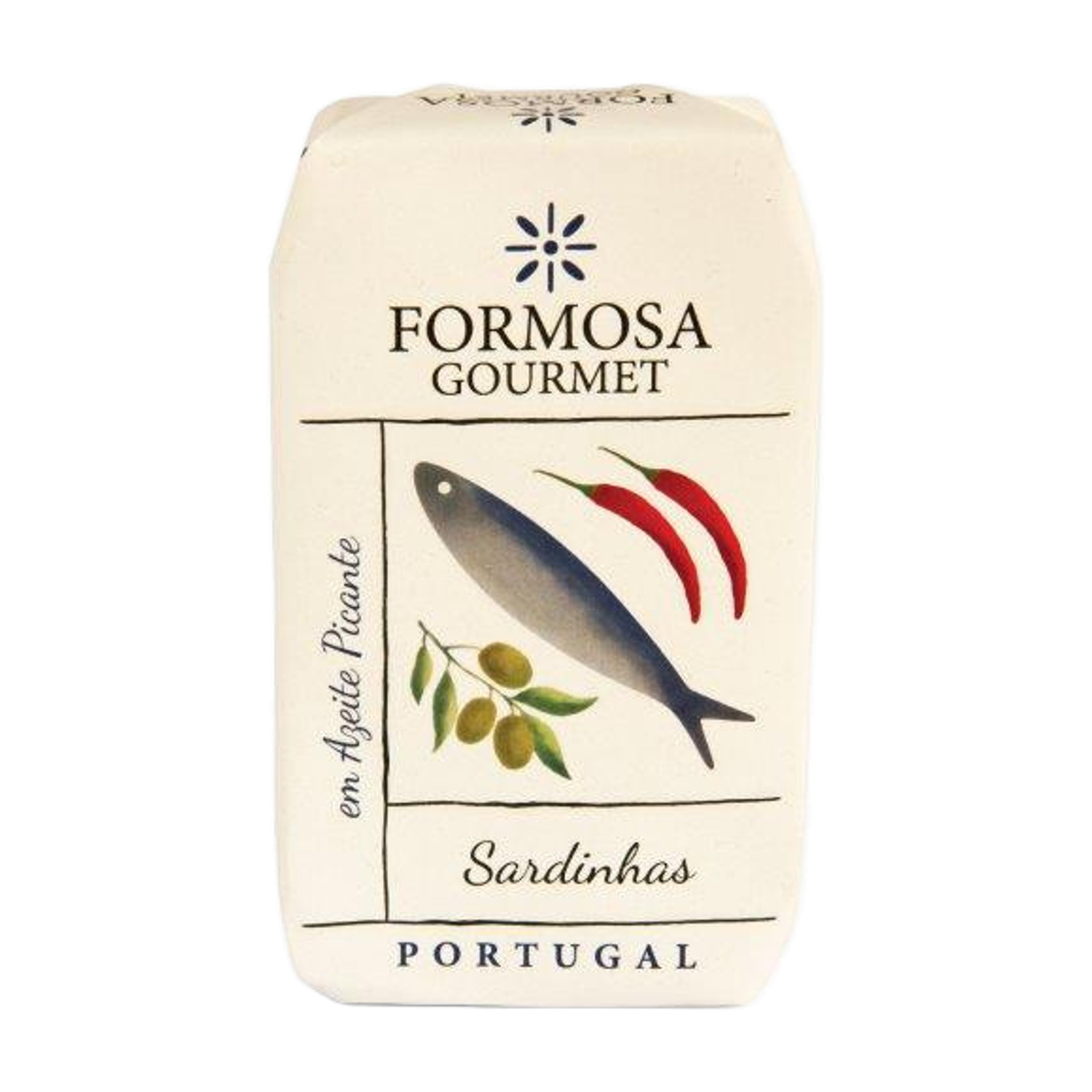 Formosa sardines olijfolie chili 110g