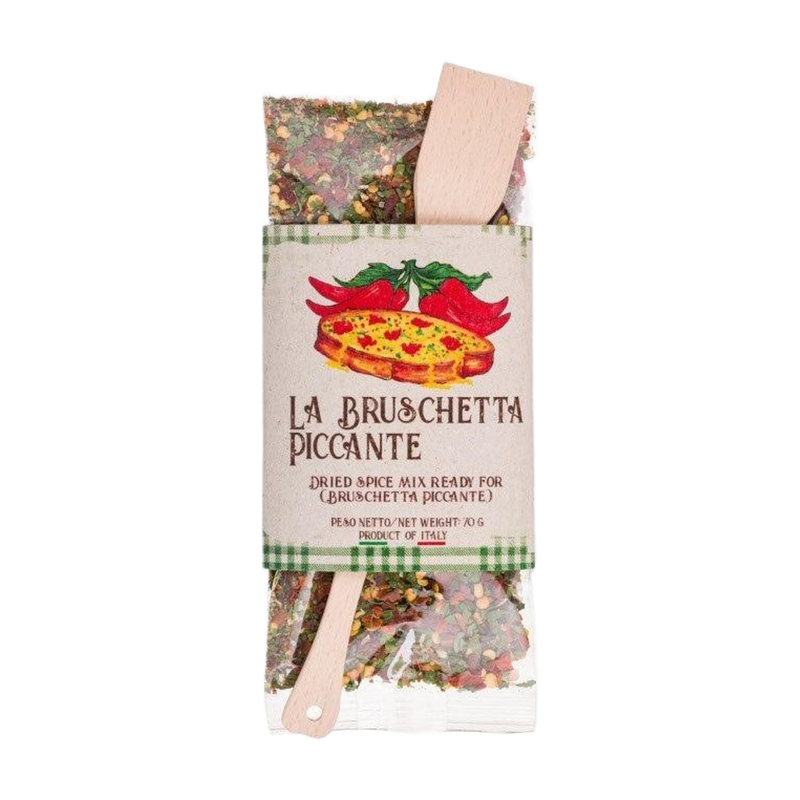kruiden brushetta piccante met lepel 70g