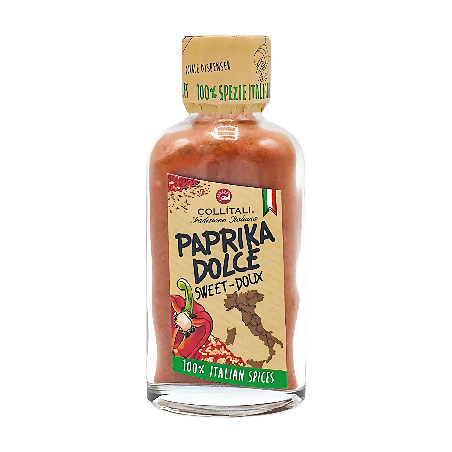 paprika zoet 100% Italiaans 43g