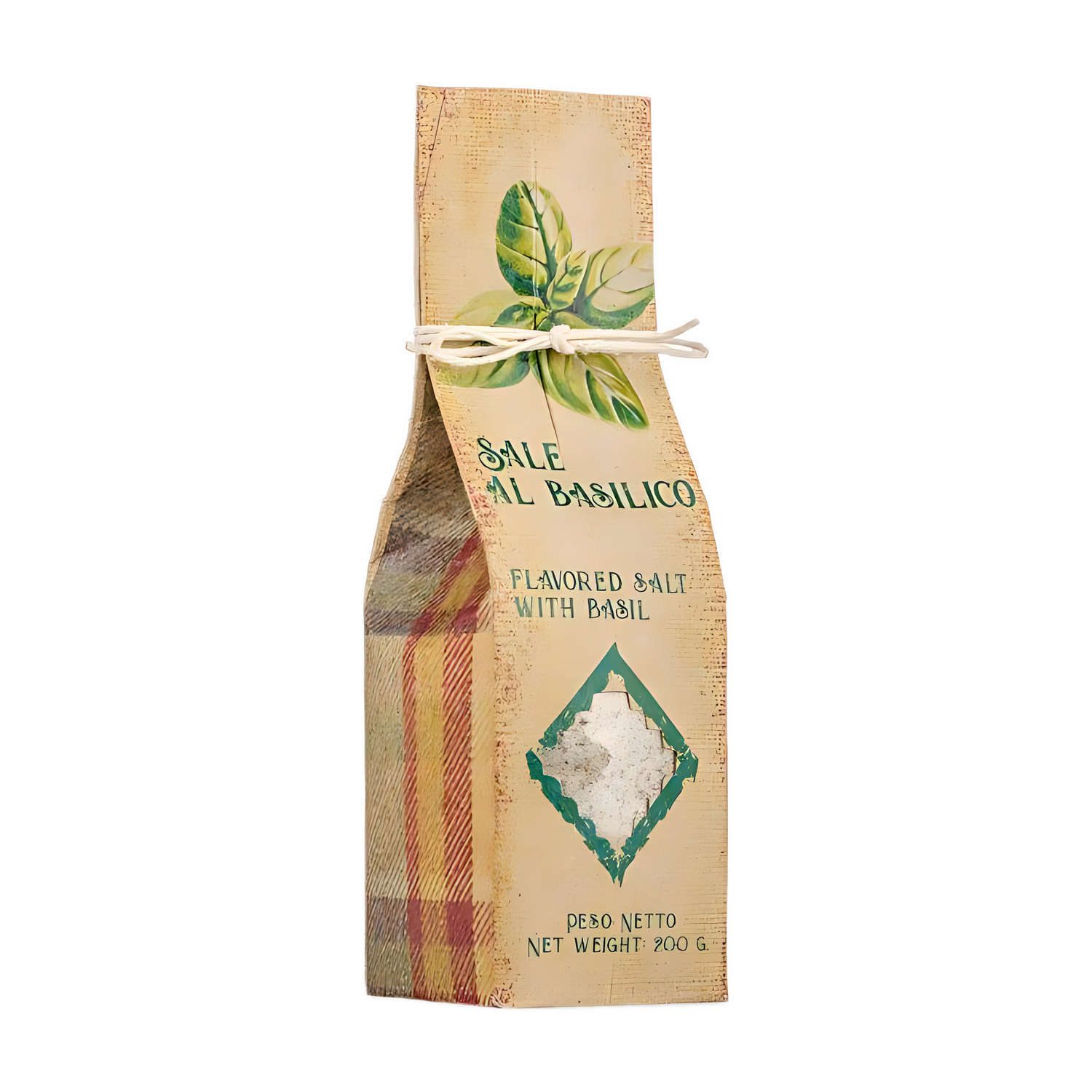 zout van Sicili‰ basilicum zakje 200g
