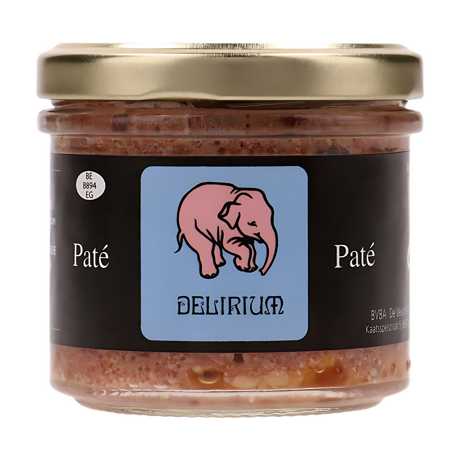 pat‚ met bier delirium 100g