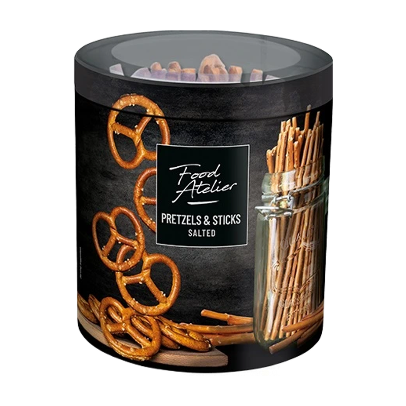 pretzels gezouten koker 300g