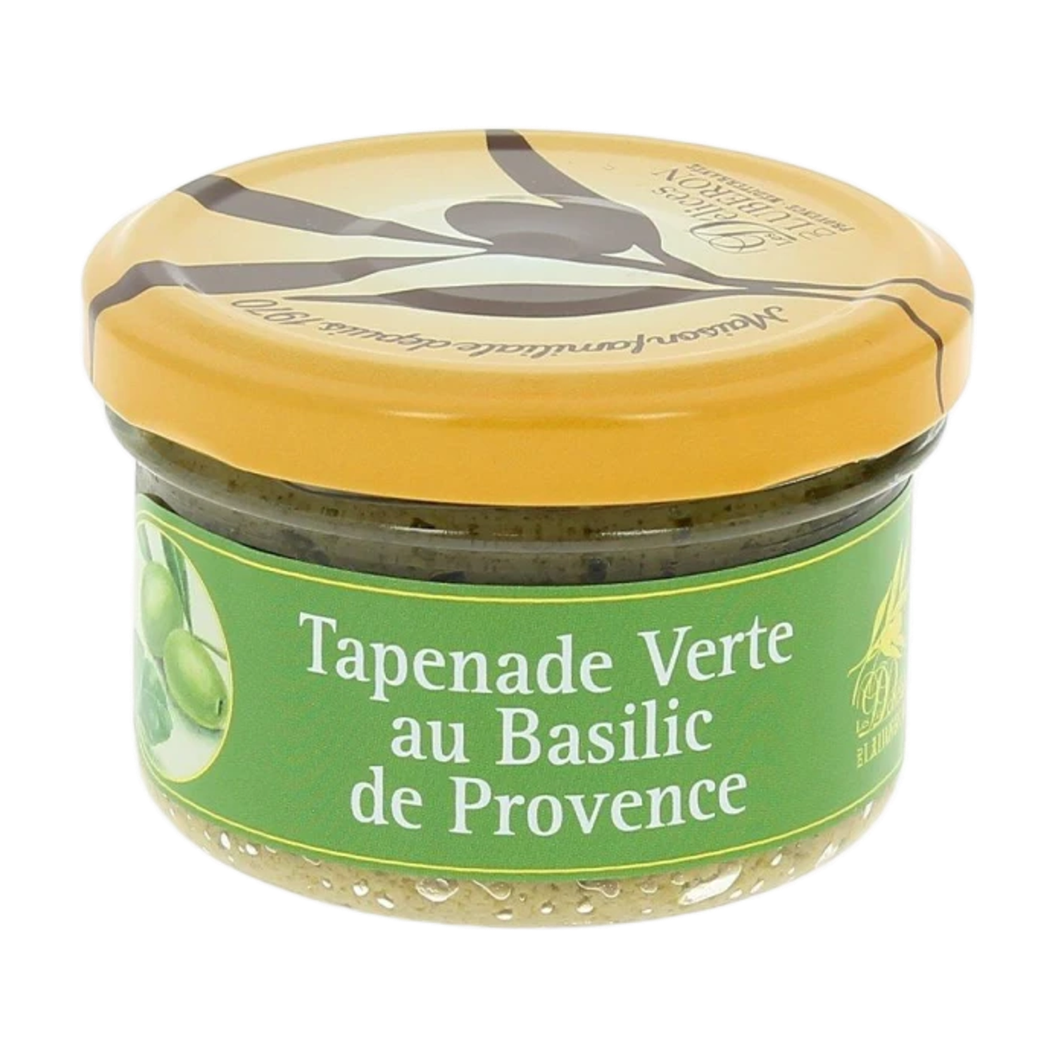 tapenade groene olijf basilicum 90g