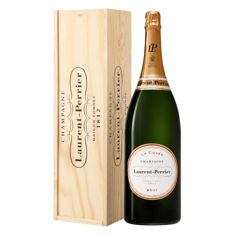 *3L* Champagne Laurent Perrier Brut Jeroboam + Crate