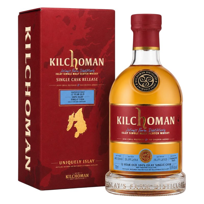 Whisky Kilchoman 2012 10 Y Single Cask 54,3% Vol. 70cl