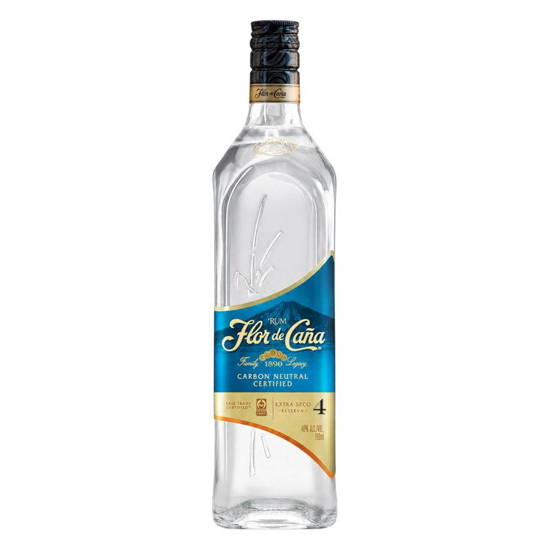 Rhum Flor De Cana 4 Years Extra Seco 37.5% Vol. 70cl