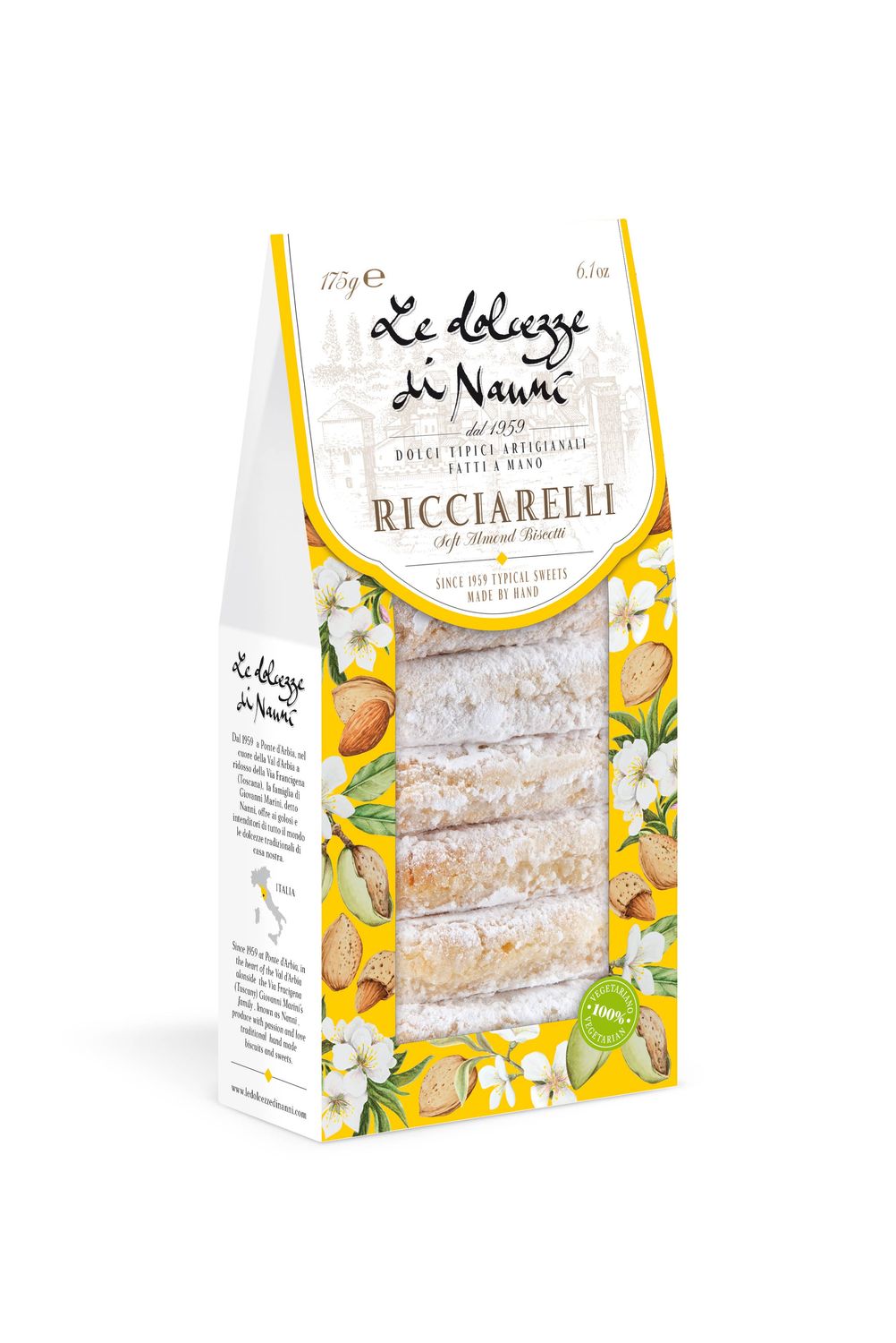 327 Ricciarelli, zachte amandelcake uit Italië