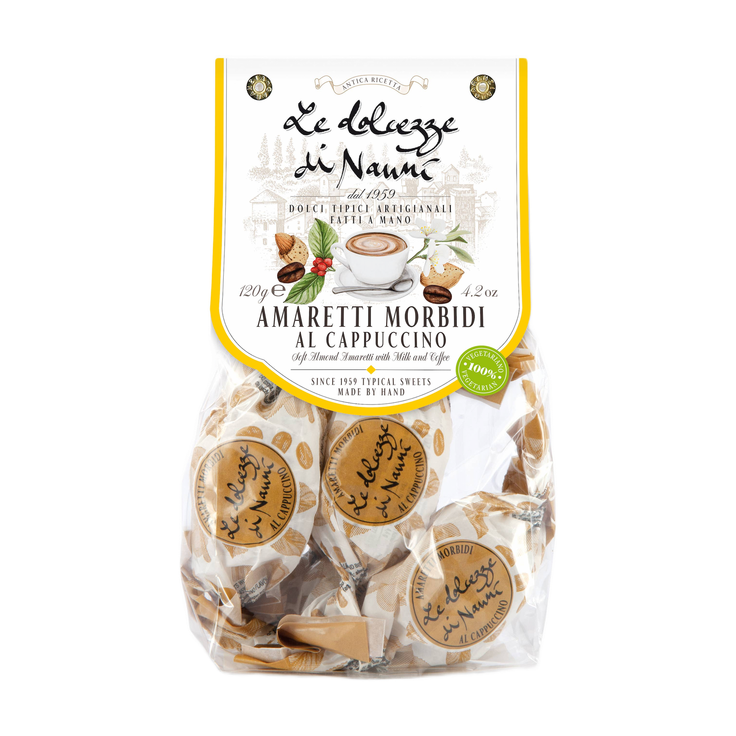 Le Dolcezze di Nanni Cappuccino Amaretti 120 g
