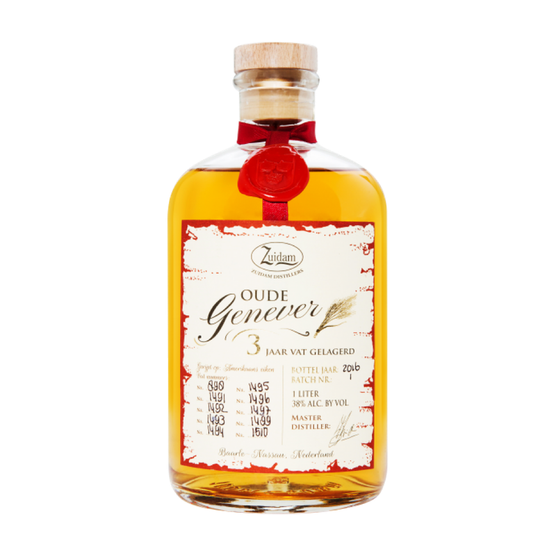 Jenever Zuidam 3 Jaar 38% Vol.