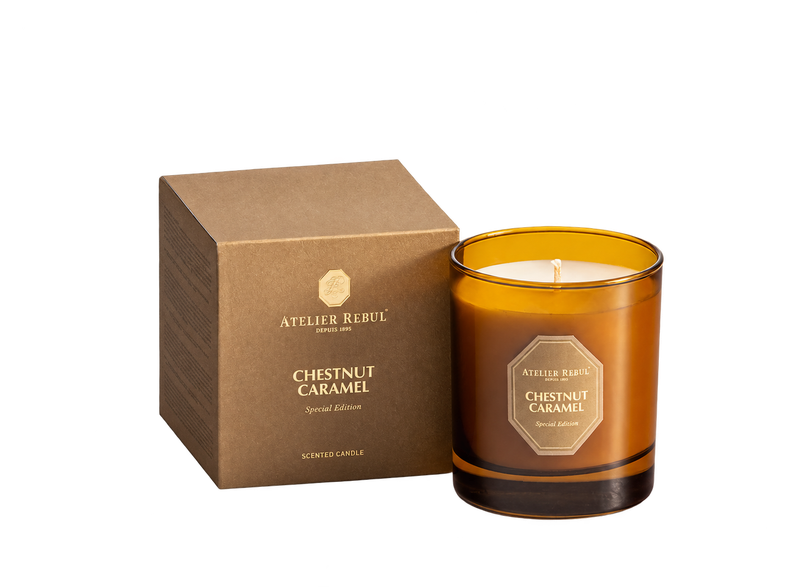 Atelier Rebul Chestnut Caramel Geurkaars 210 g – New Year 2027