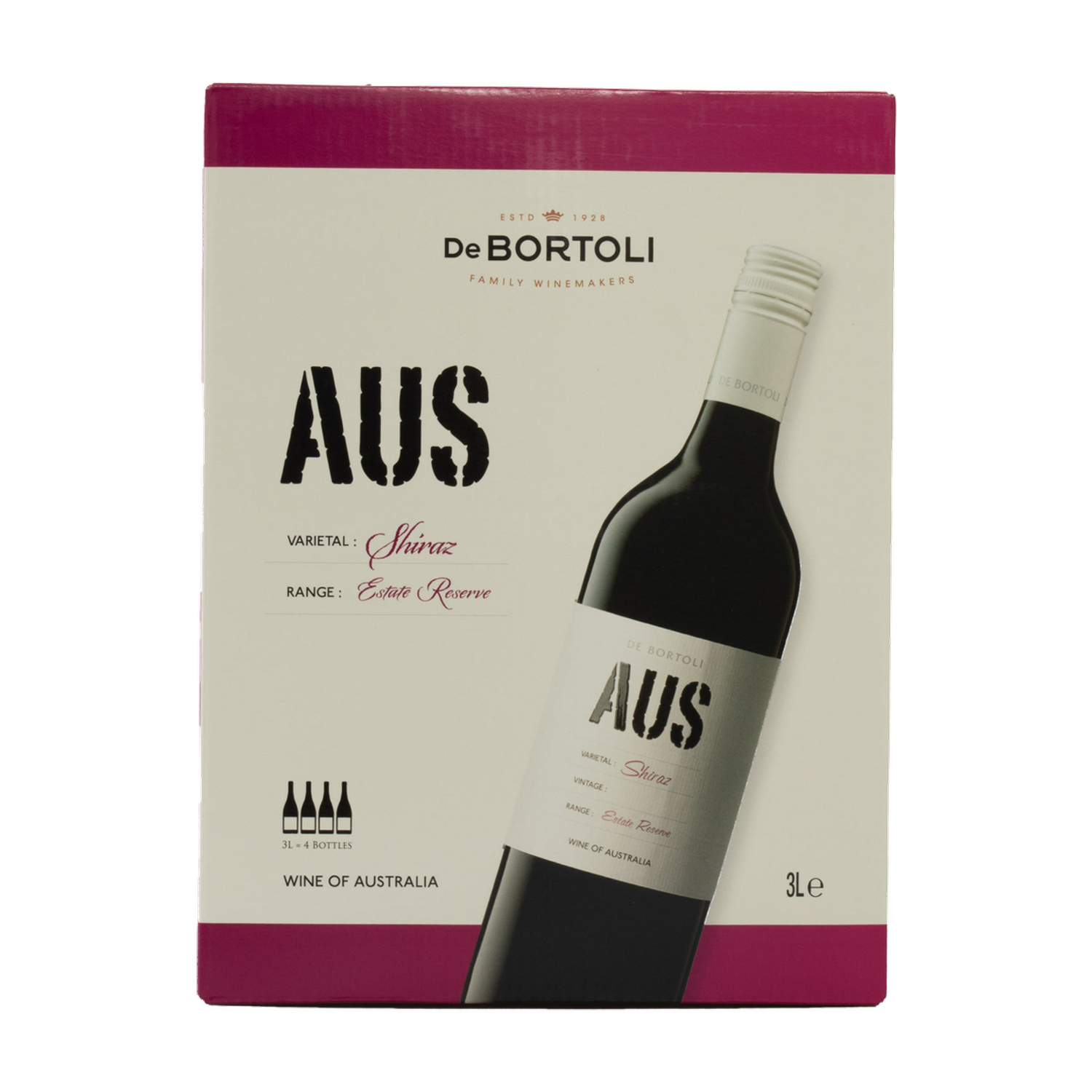 De Bortoli AUS Shiraz - BIB 3.00L