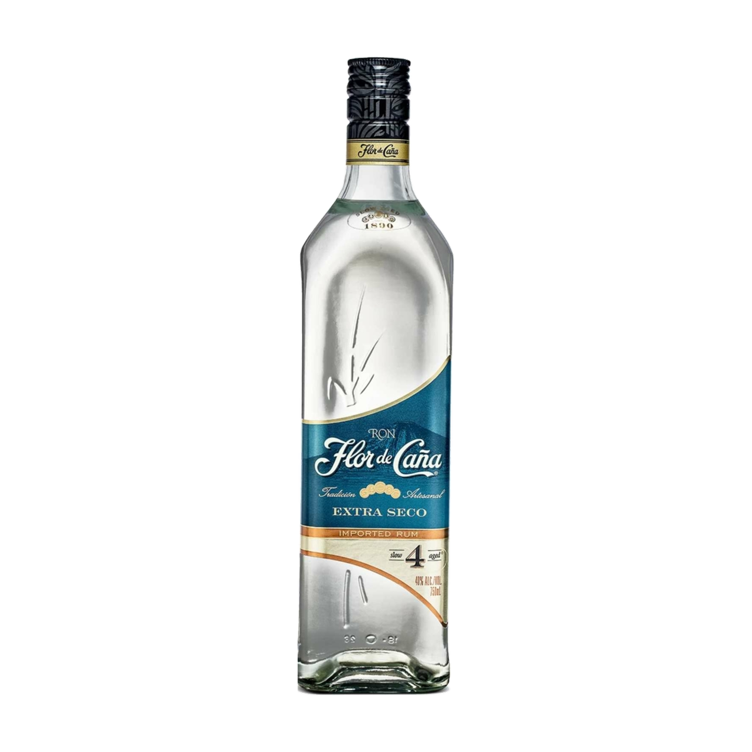 Flor de Caña Extra Dry 4y - 40° - White 0.70L