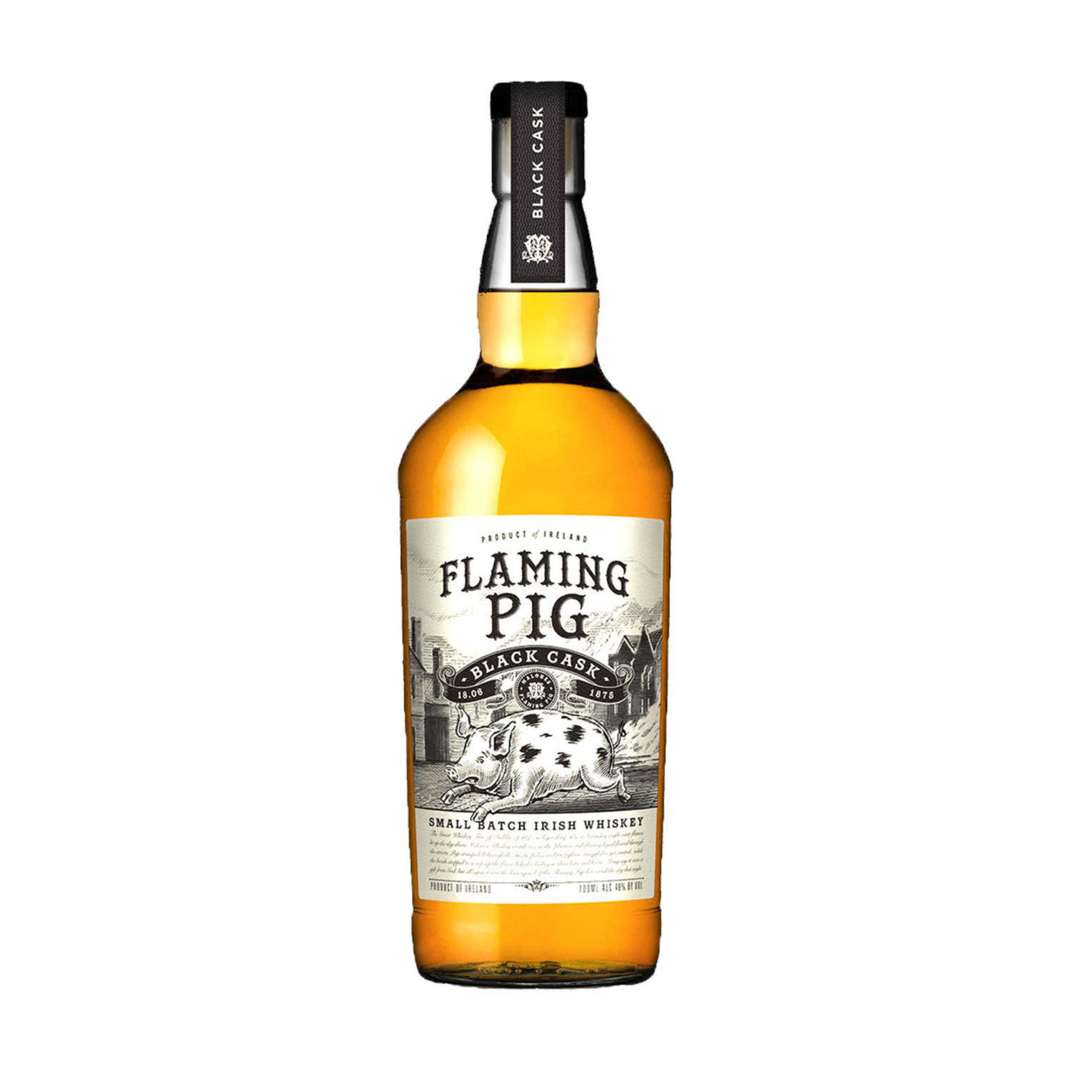 Flaming Pig - Black Cask 40 % - Ireland 0.70L