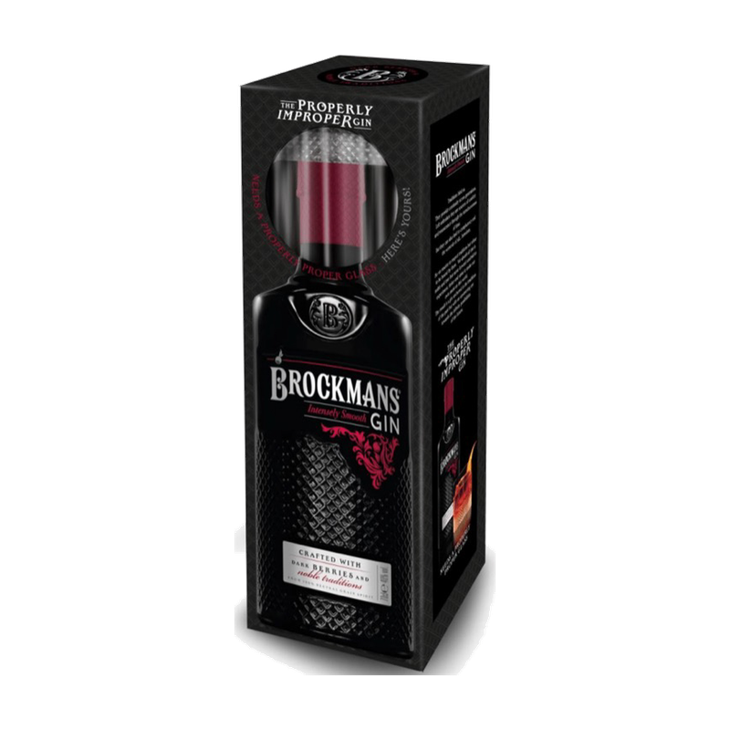 Brockmans gin 40% — Negroni geschenkset met glas 70 cl