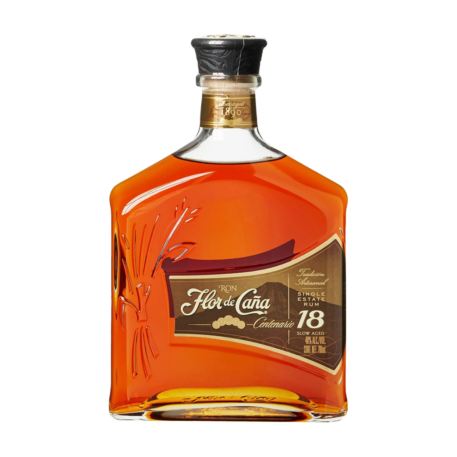 Flor de Caña Rum Centenario Gold 18y - 40° 0.70L
