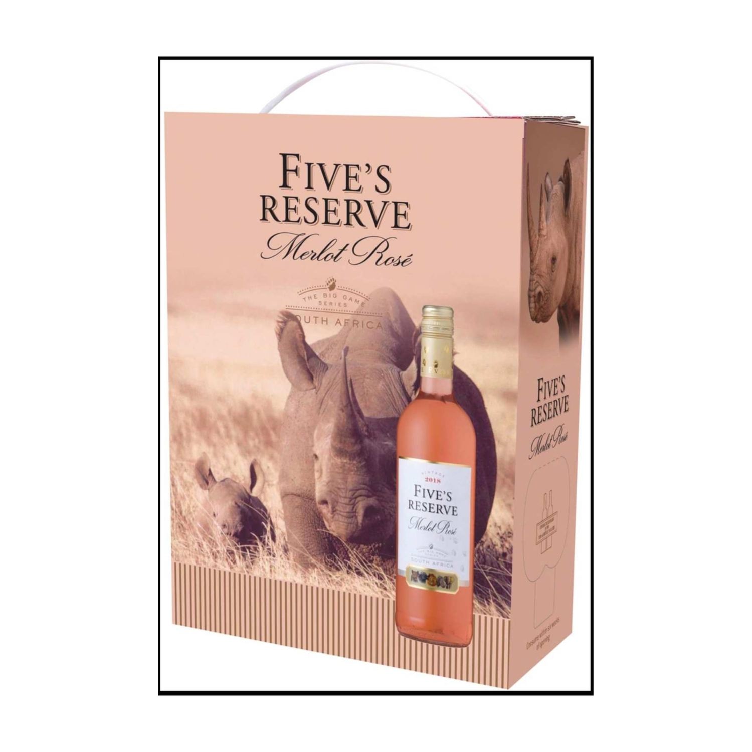 Five’s Reserve by Van Loveren Rosé Merlot BIB 3.00L