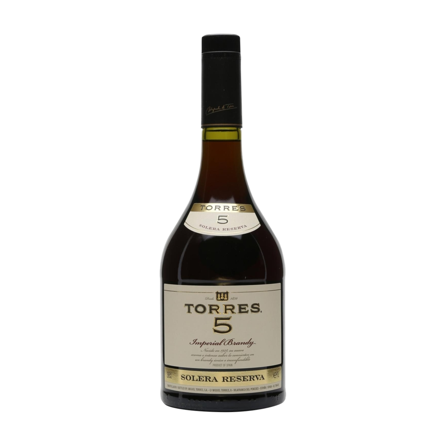 Torres Torres 5 - Imperial Brandy 5 years - 38° Solera Reserva 0.70L