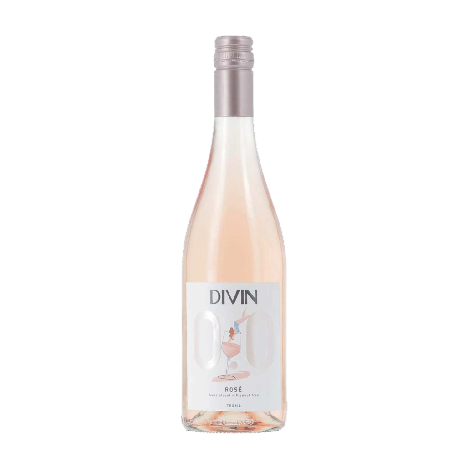 Divin Rose 0.0% 0.75L