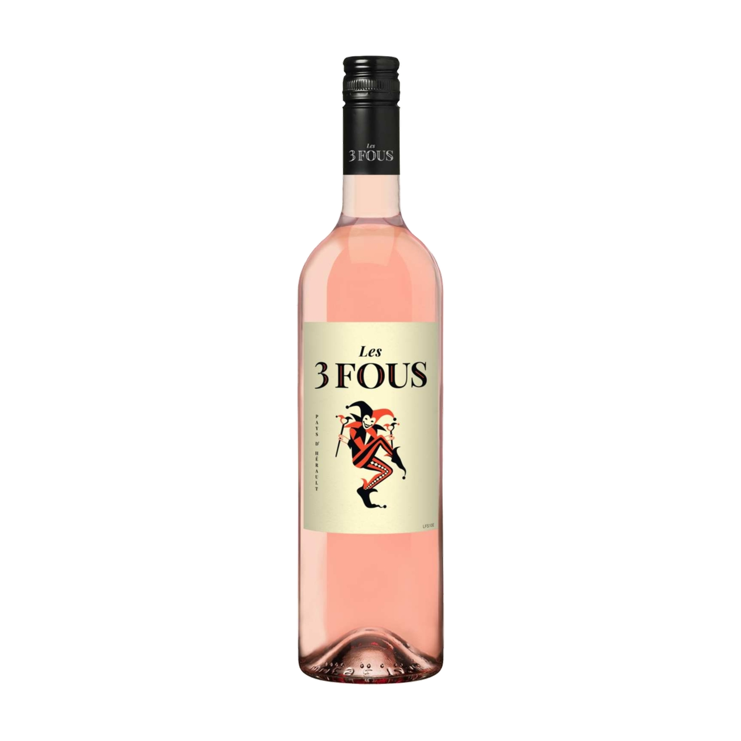 2025 Les 3 Fous Rose de l’Herault 0.75L