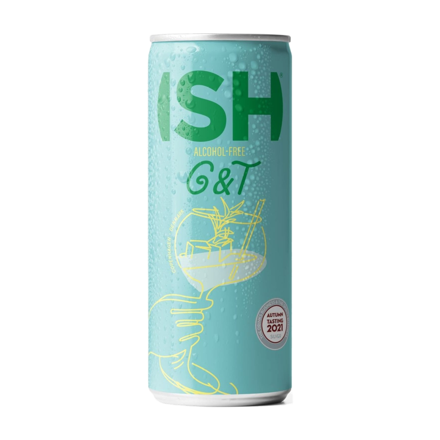 ISH RTD G&amp;T - 0,0% (can) [12 × 250ml]