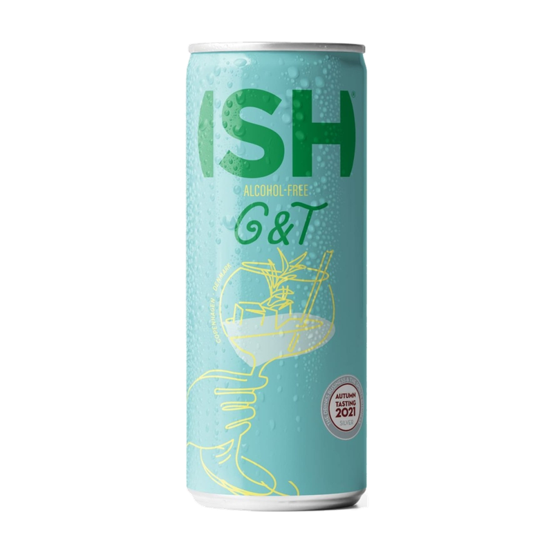 ISH RTD G&amp;T - 0,0% (can) [12 × 250ml]