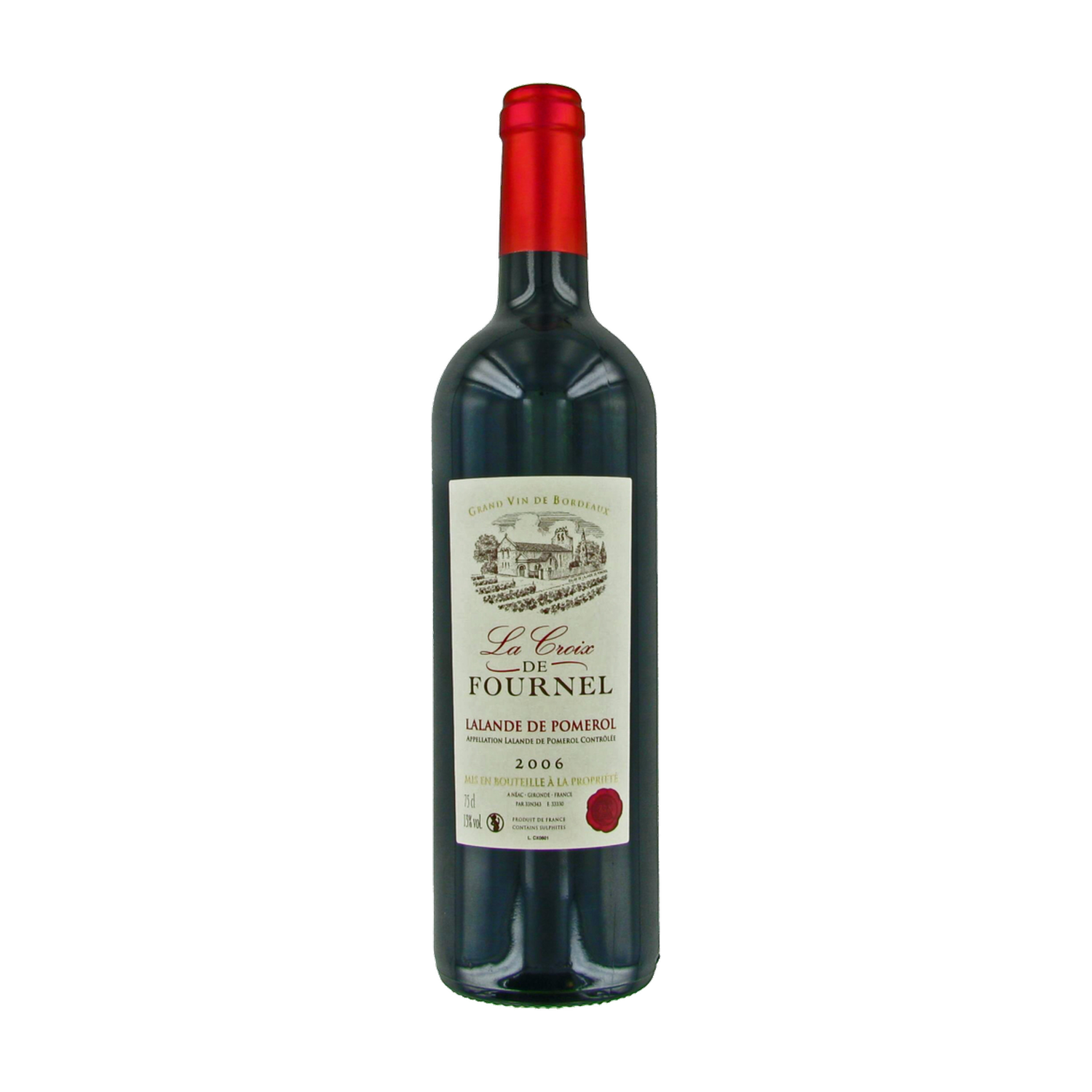 2022 Lalande Pomerol La Croix de Fournel 0.75L