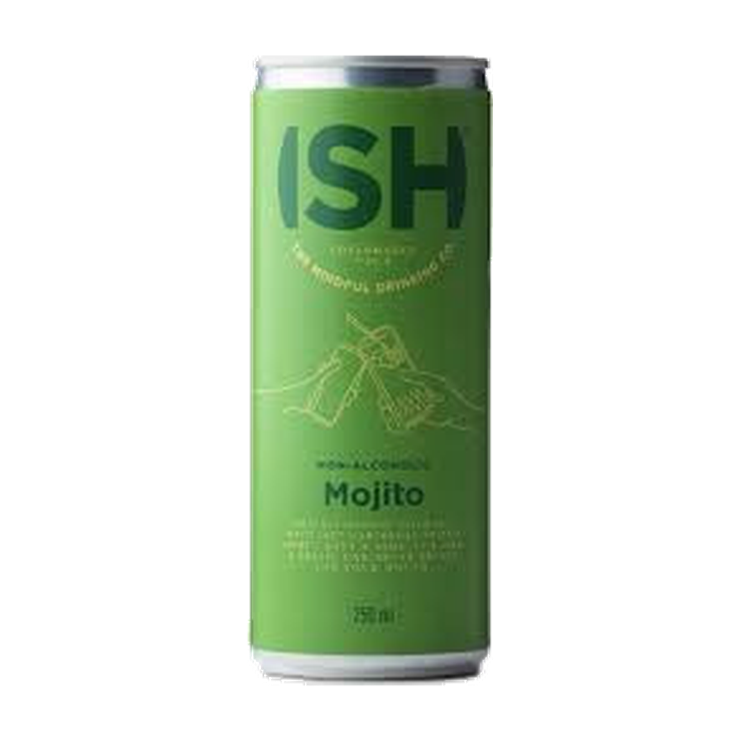 ISH RTD mojito - 0,0% (can) [12 × 250ml]