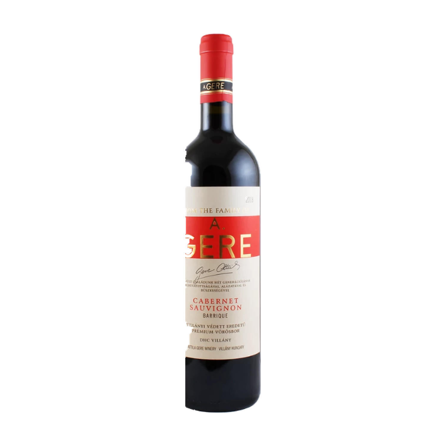 2021 Gere Attila Cabernet Sauvignon Barrique 0.75L
